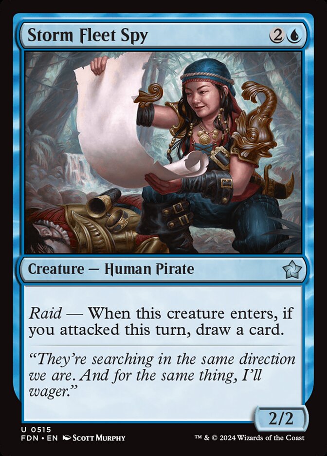 Storm Fleet Spy — Foundations (FDN) #515