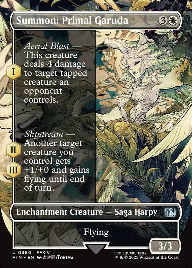 Summon: Primal Garuda — Final Fantasy (FIN) #360