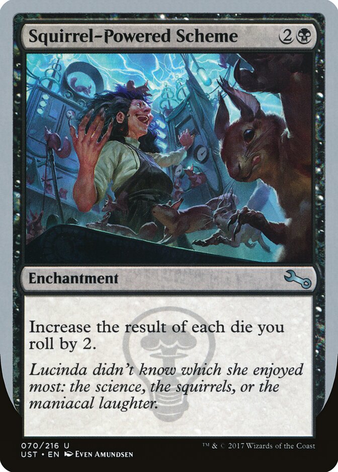 Squirrel-Powered Scheme — Unstable (UST) #70