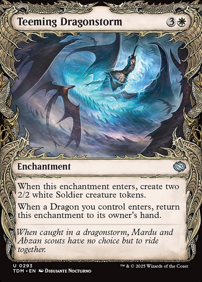 Teeming Dragonstorm — Tarkir: Dragonstorm (TDM) #293