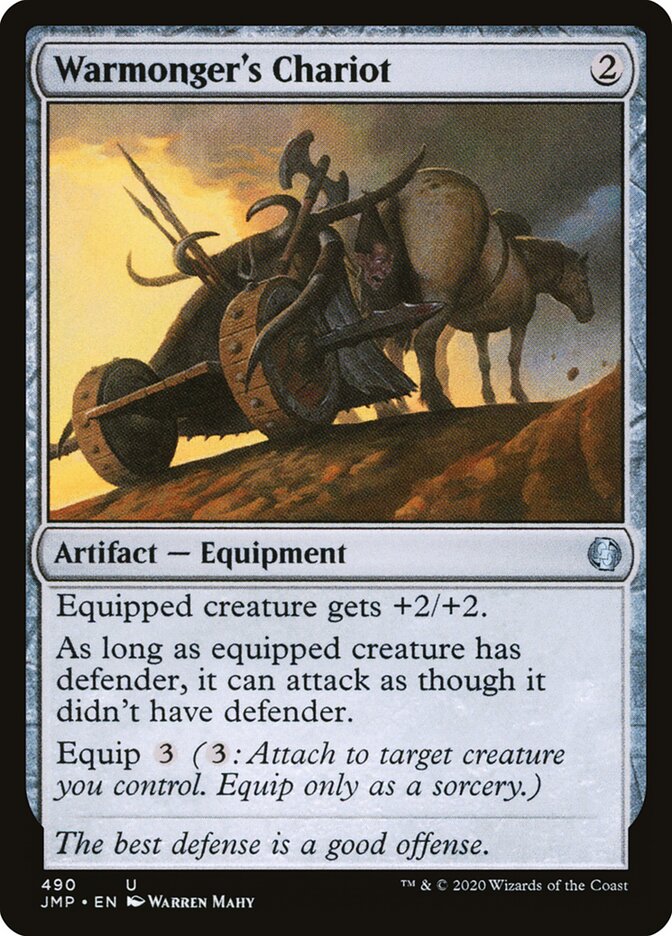 Warmonger's Chariot — Jumpstart (JMP) #490