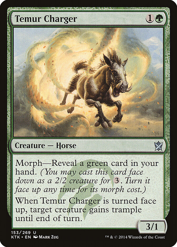 Temur Charger — Khans of Tarkir (KTK) #153