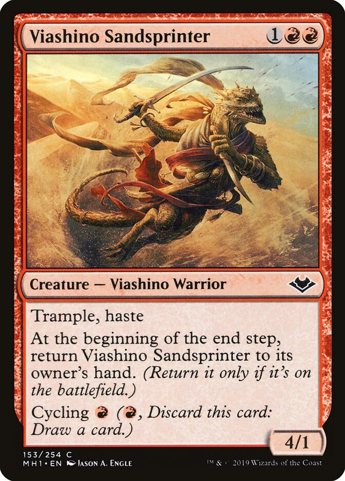 Viashino Sandsprinter — Modern Horizons (MH1) #153