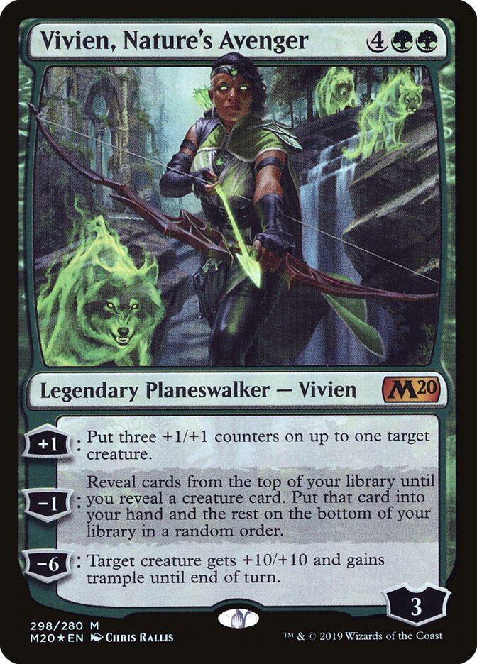 Vivien, Nature's Avenger — Core Set 2020 (M20) #298