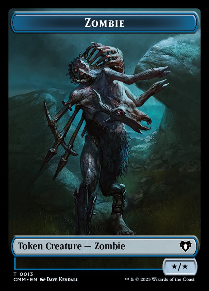 Zombie — Commander Masters Tokens (TCMM) #13