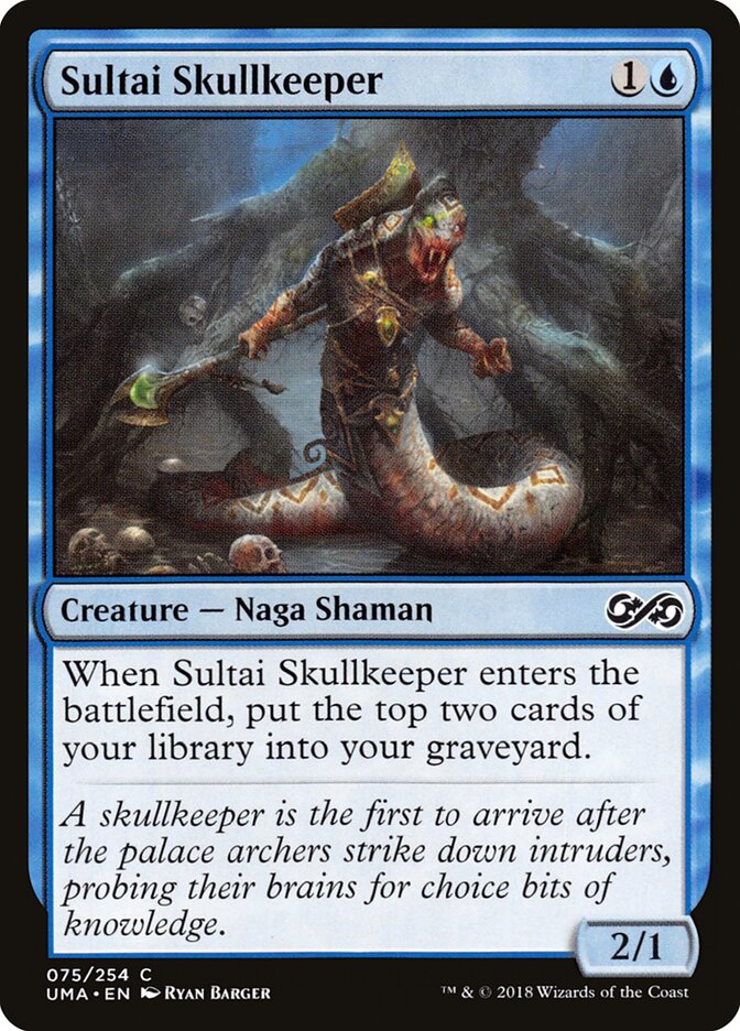 Sultai Skullkeeper — Ultimate Masters (UMA) #75