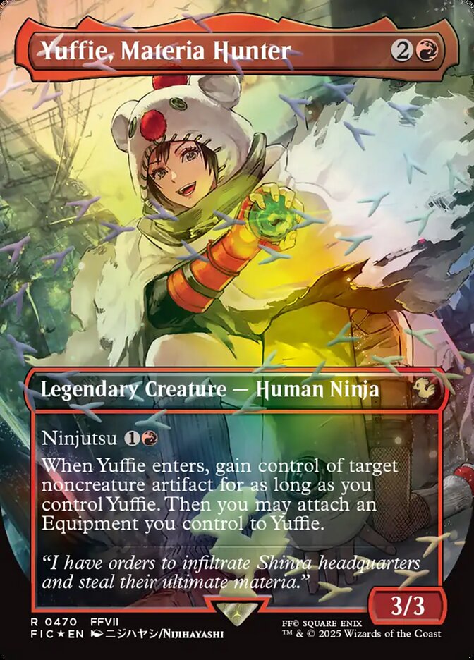 Yuffie, Materia Hunter — Final Fantasy Commander (FIC) #470