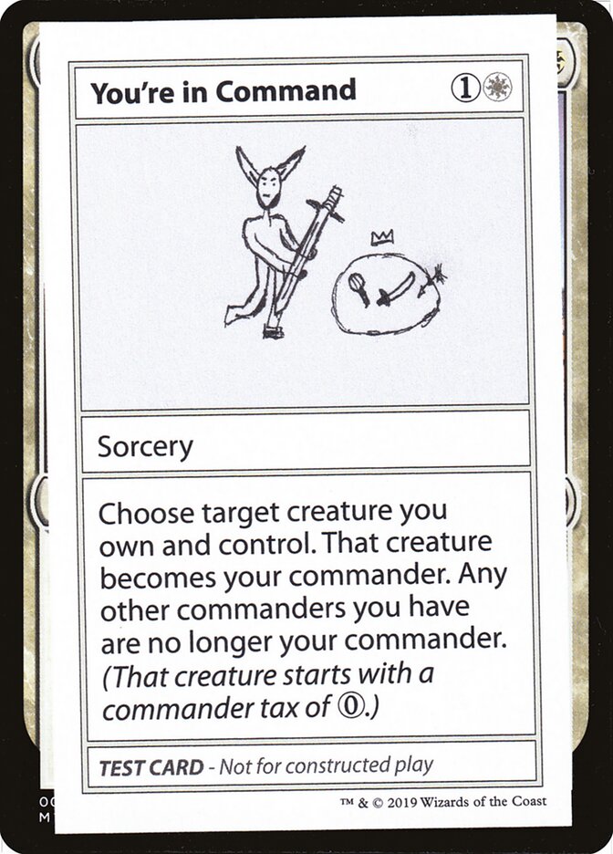 You're in Command — Mystery Booster Playtest Cards 2021 (CMB2) #15