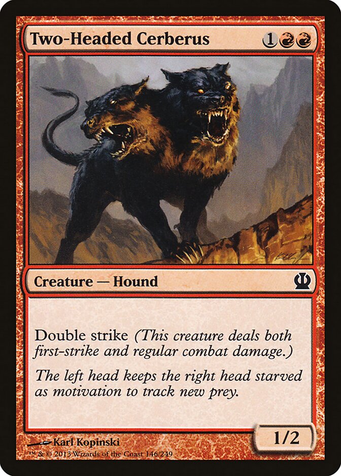 Two-Headed Cerberus — Theros (THS) #146