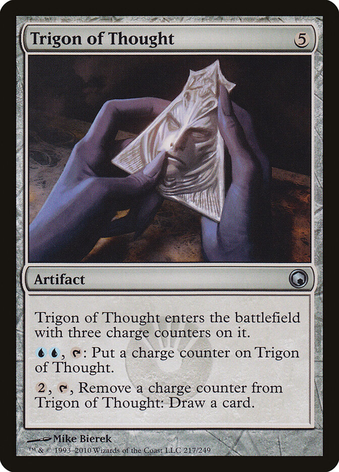 Trigon of Thought — Scars of Mirrodin (SOM) #217
