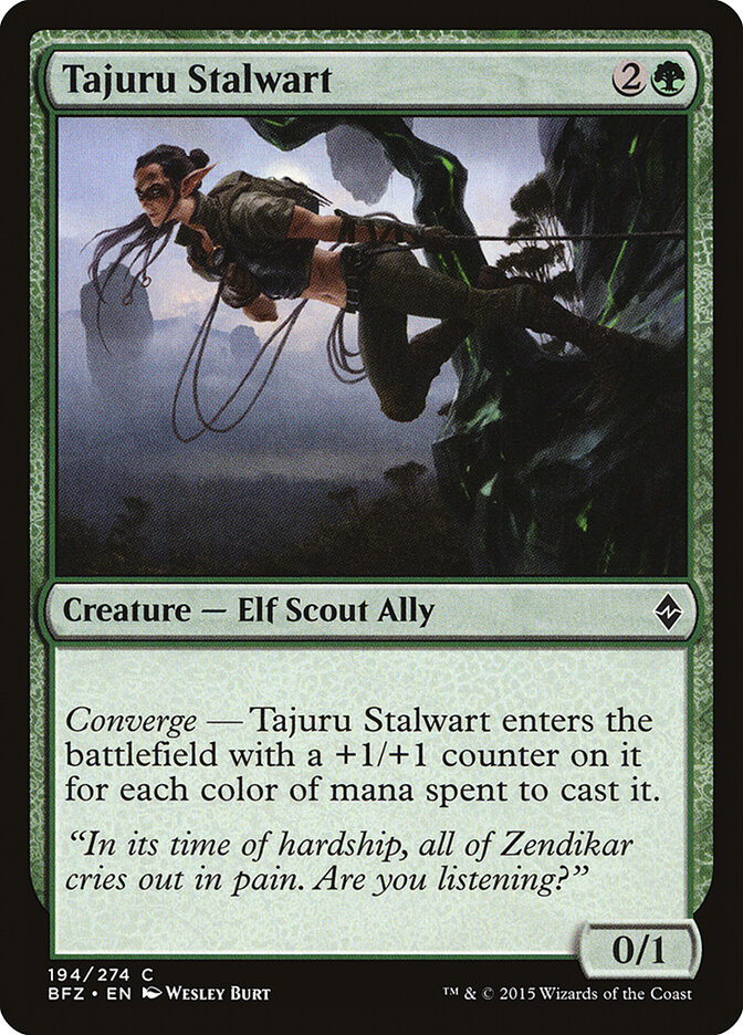 Tajuru Stalwart — Battle for Zendikar (BFZ) #194