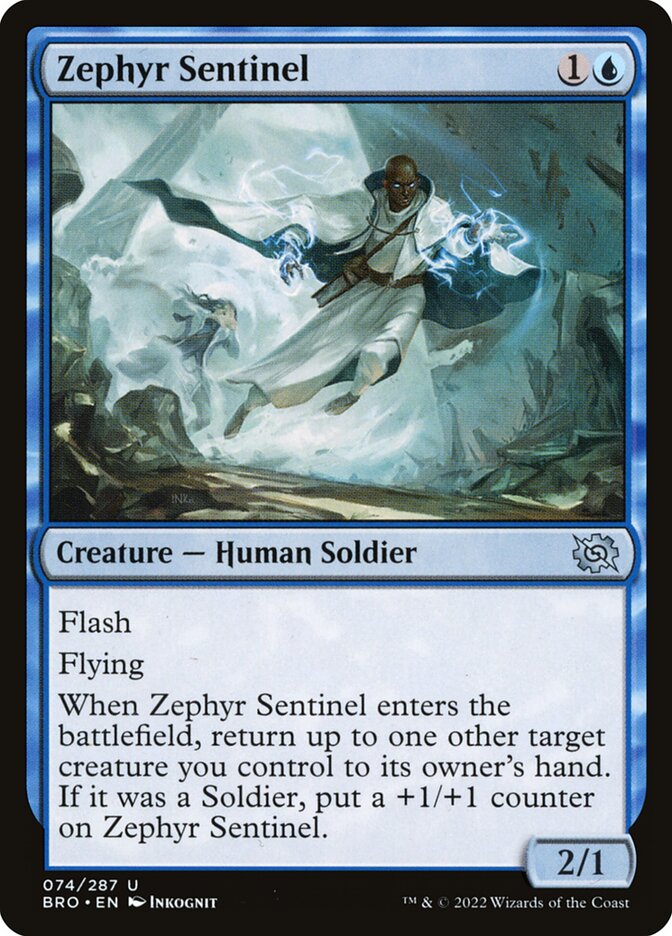 Zephyr Sentinel — The Brothers' War (BRO) #74