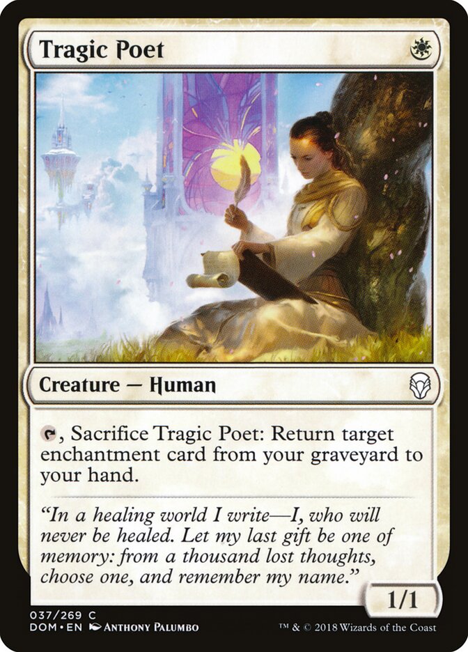 Tragic Poet — Dominaria (DOM) #37
