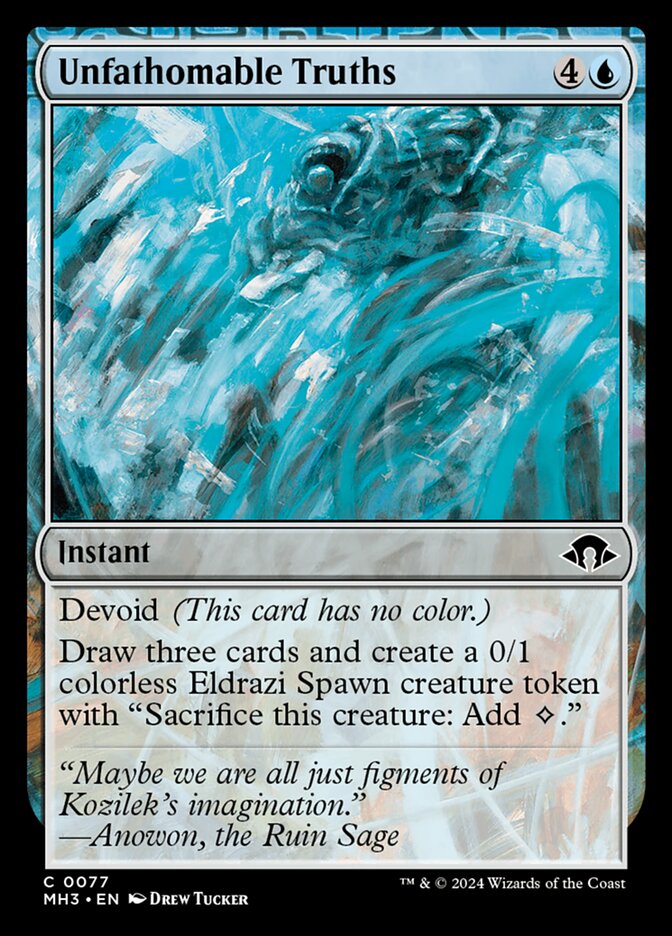 Unfathomable Truths — Modern Horizons 3 (MH3) #77