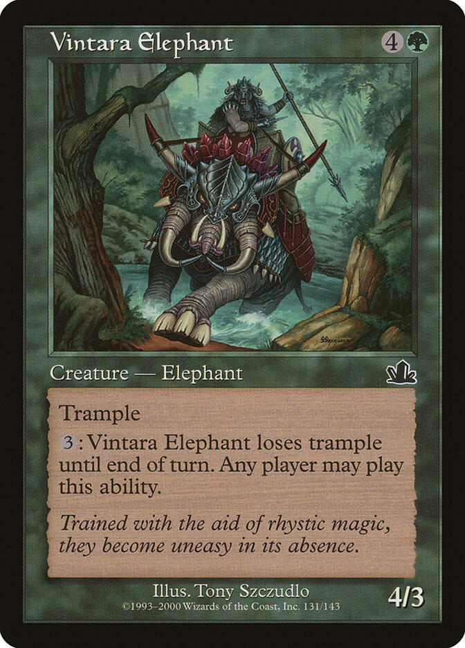 Vintara Elephant — Prophecy (PCY) #131