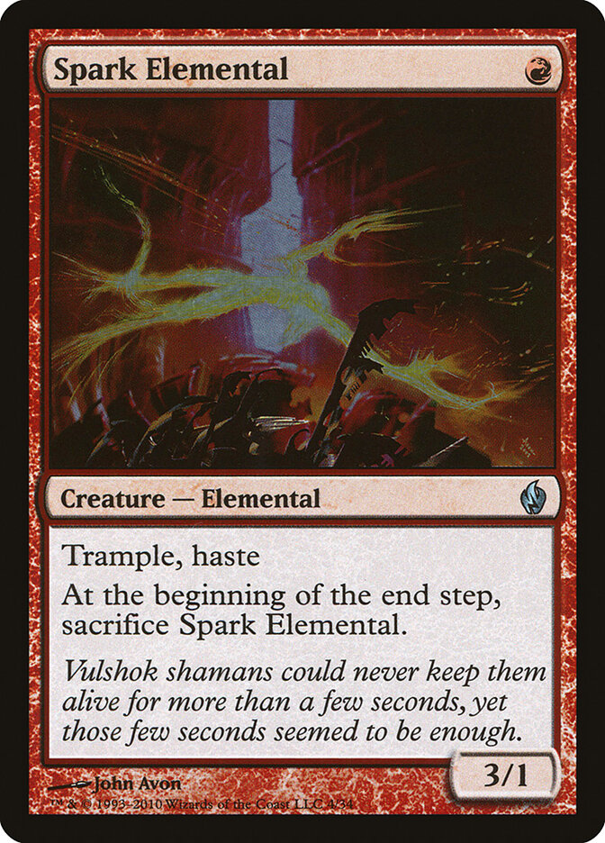 Spark Elemental — Premium Deck Series: Fire and Lightning (PD2) #4