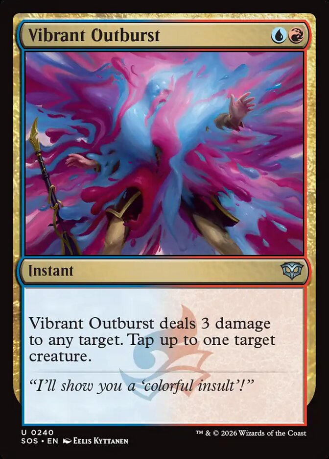 Vibrant Outburst — Secrets of Strixhaven (SOS) #240