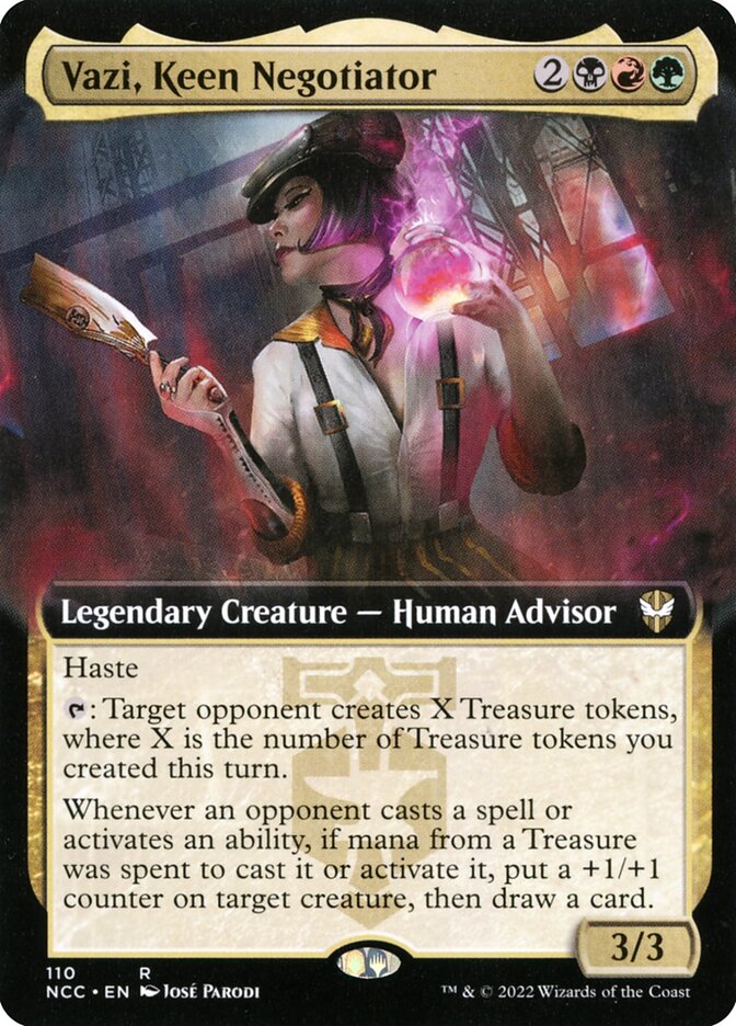 Vazi, Keen Negotiator — New Capenna Commander (NCC) #110