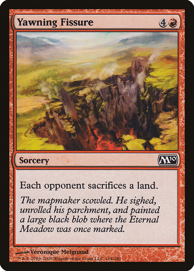 Yawning Fissure — Magic 2010 (M10) #164