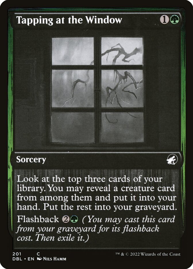 Tapping at the Window — Innistrad: Double Feature (DBL) #201