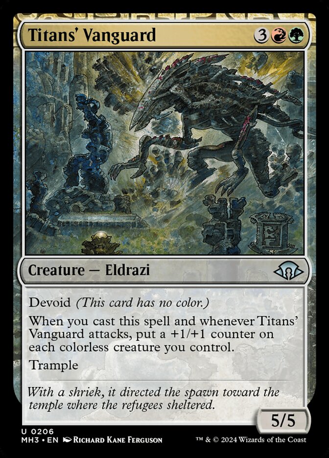 Titans' Vanguard — Modern Horizons 3 (MH3) #206
