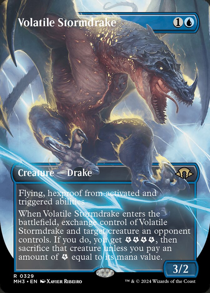Volatile Stormdrake — Modern Horizons 3 (MH3) #329