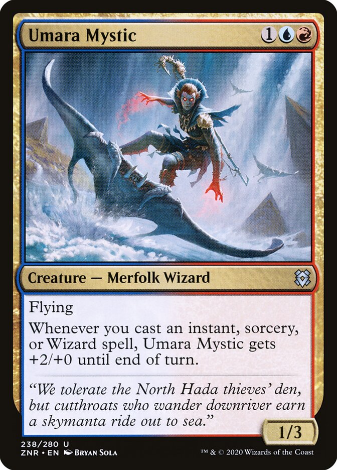 Umara Mystic — Zendikar Rising (ZNR) #238