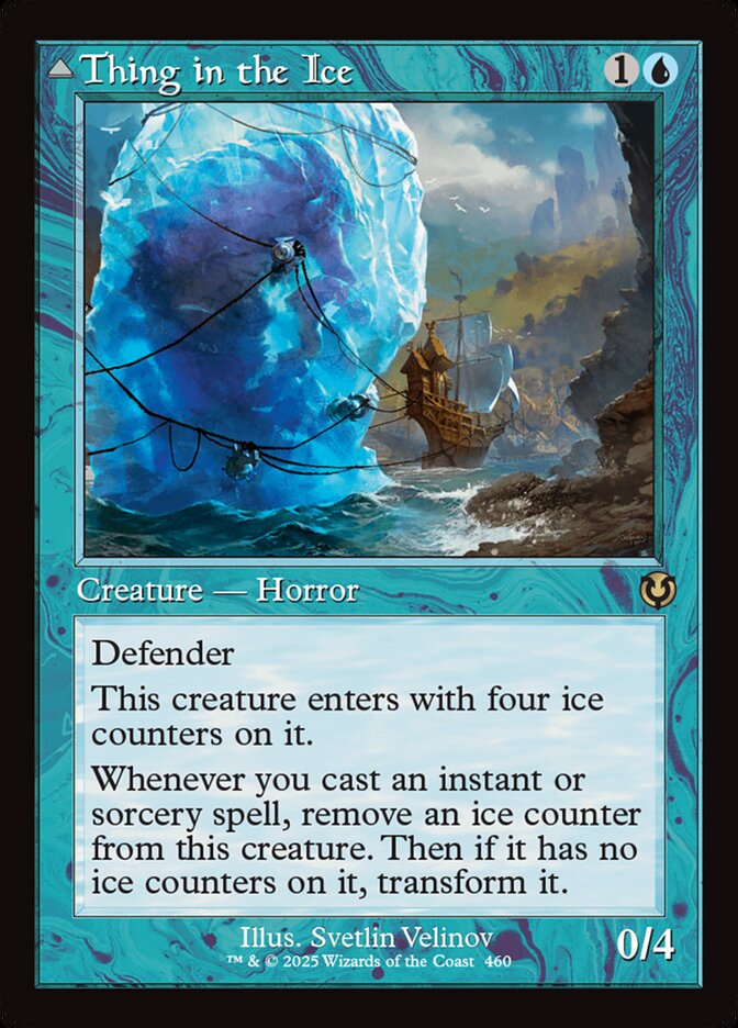 Thing in the Ice // Awoken Horror — Innistrad Remastered (INR) #460