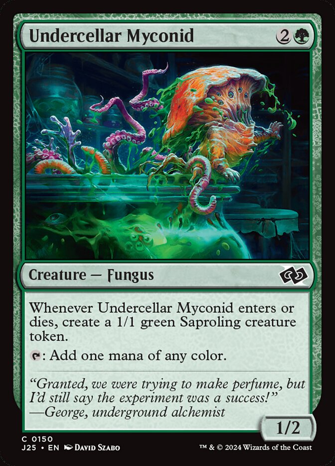 Undercellar Myconid — Foundations Jumpstart (J25) #150