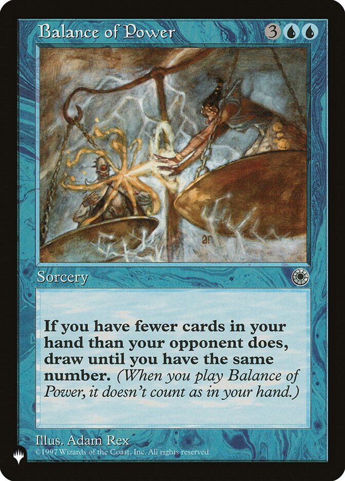 Balance of Power — The List (PLST) #POR-41