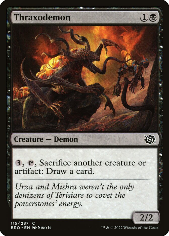Thraxodemon — The Brothers' War (BRO) #115