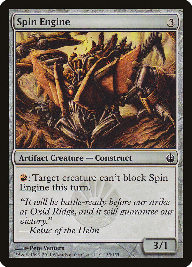 Spin Engine — Mirrodin Besieged (MBS) #135