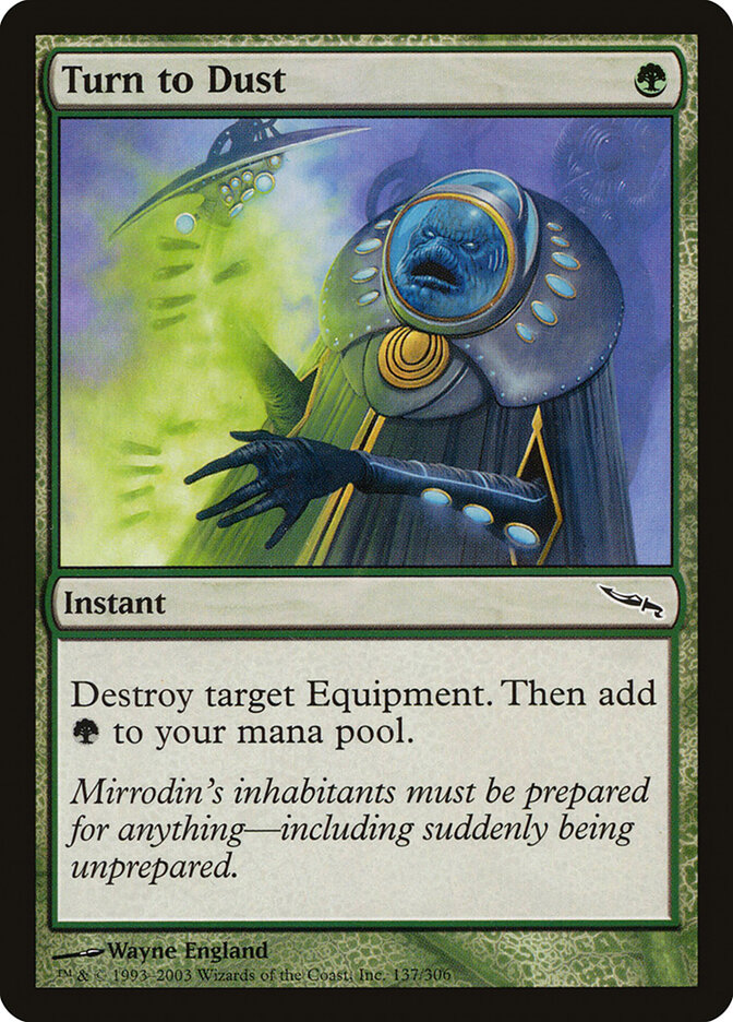 Turn to Dust — Mirrodin (MRD) #137
