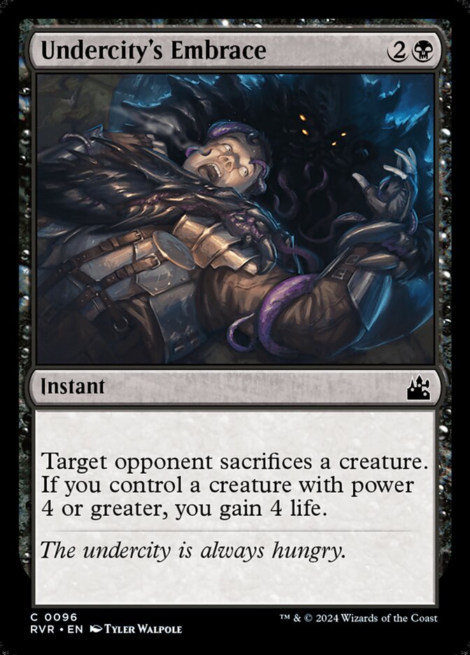 Undercity's Embrace — Ravnica Remastered (RVR) #96