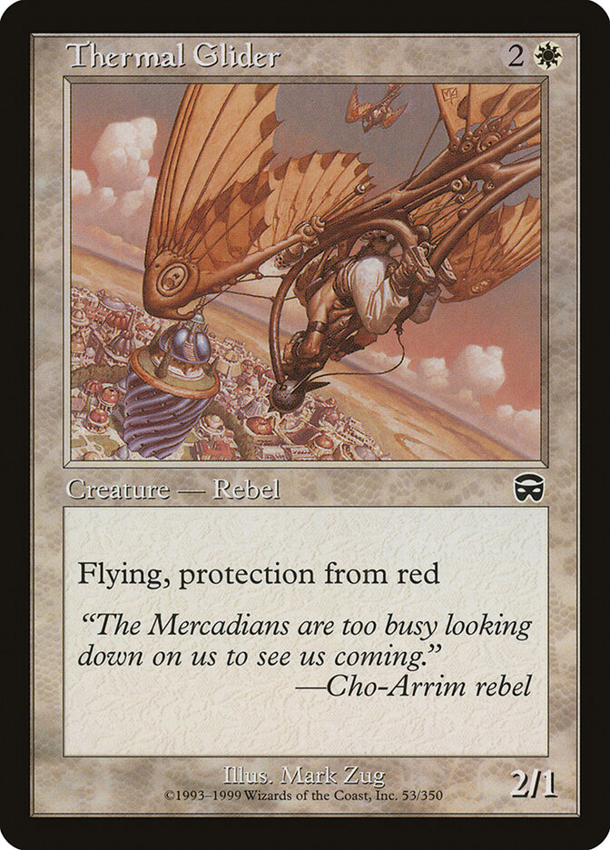 Thermal Glider — Mercadian Masques (MMQ) #53