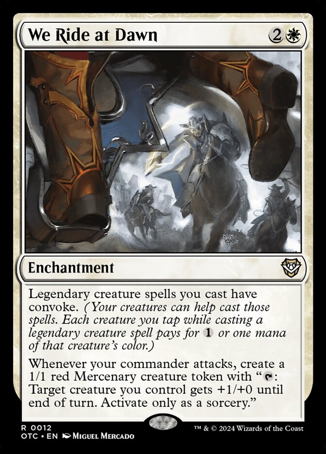 We Ride at Dawn — Outlaws of Thunder Junction Commander (OTC) #12