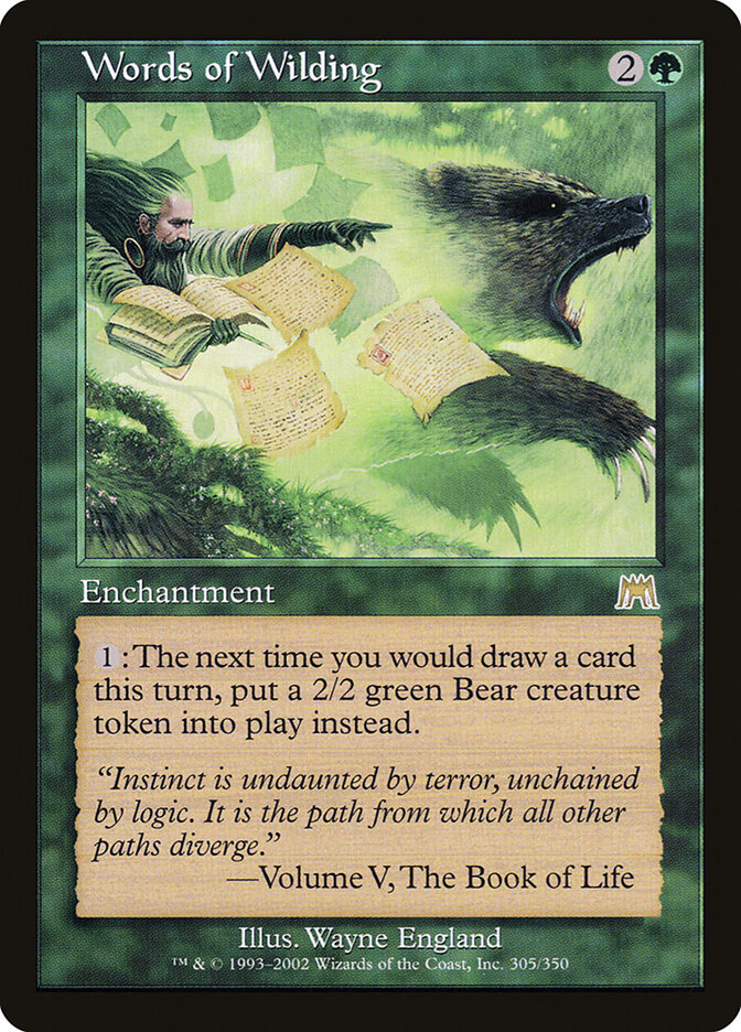 Words of Wilding — Onslaught (ONS) #305