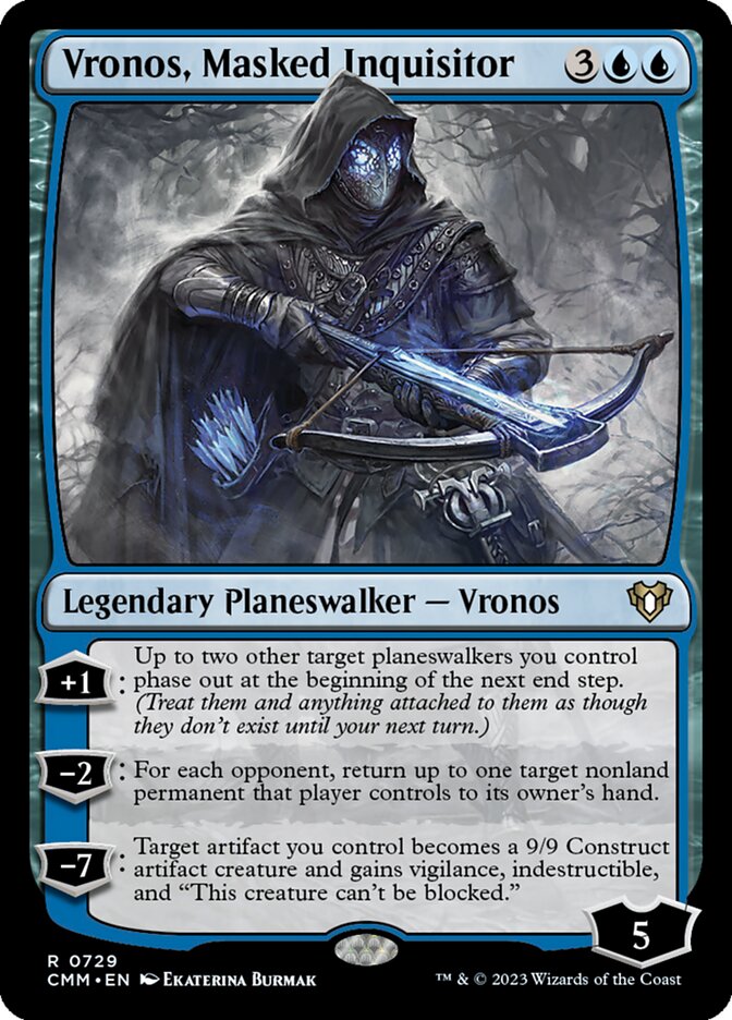 Vronos, Masked Inquisitor — Commander Masters (CMM) #729