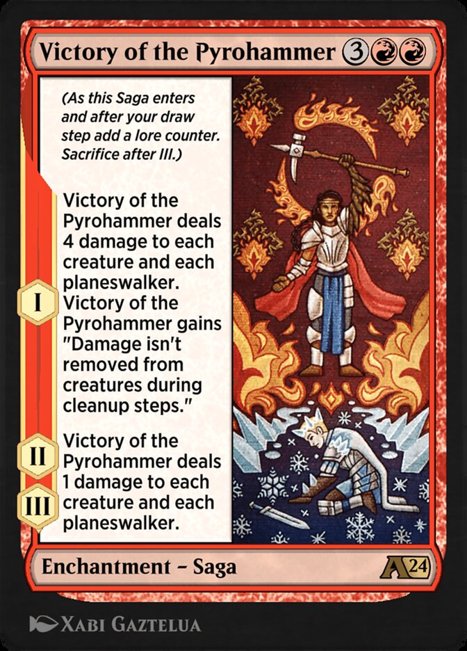 Victory of the Pyrohammer — Alchemy: Wilds of Eldraine (YWOE) #12