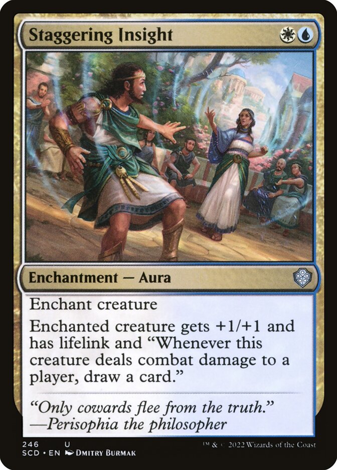 Staggering Insight — Starter Commander Decks (SCD) #246