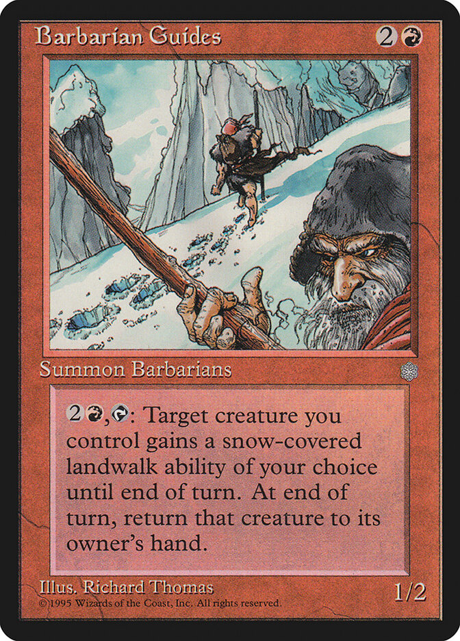 Barbarian Guides — Ice Age (ICE) #174