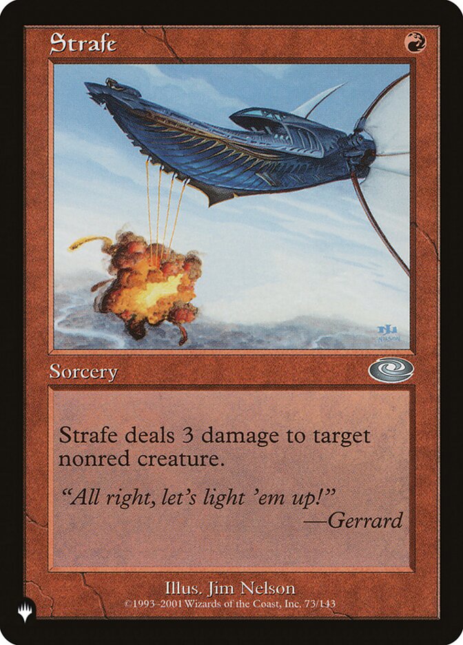 Strafe — The List (PLST) #PLS-73