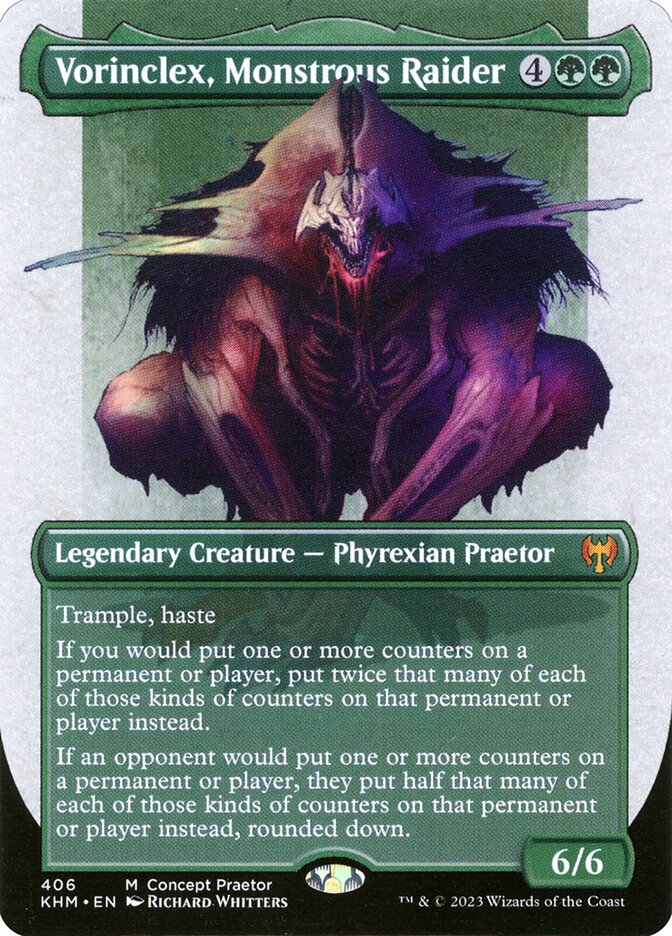 Vorinclex, Monstrous Raider — Kaldheim (KHM) #406