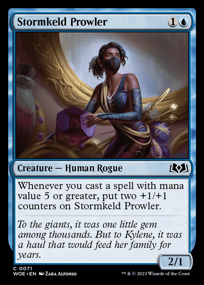 Stormkeld Prowler — Wilds of Eldraine (WOE) #71
