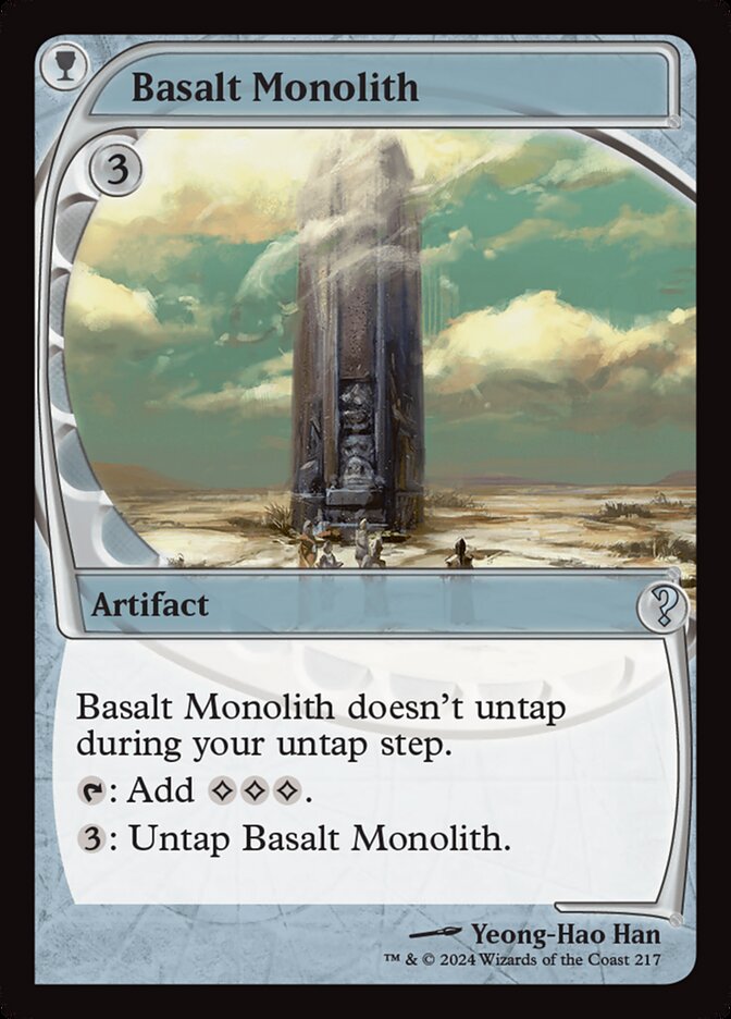 Basalt Monolith — Mystery Booster 2 (MB2) #217