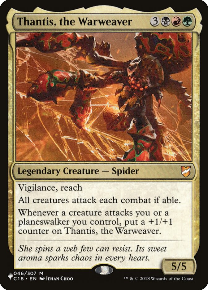 Thantis, the Warweaver — The List (PLST) #C18-46