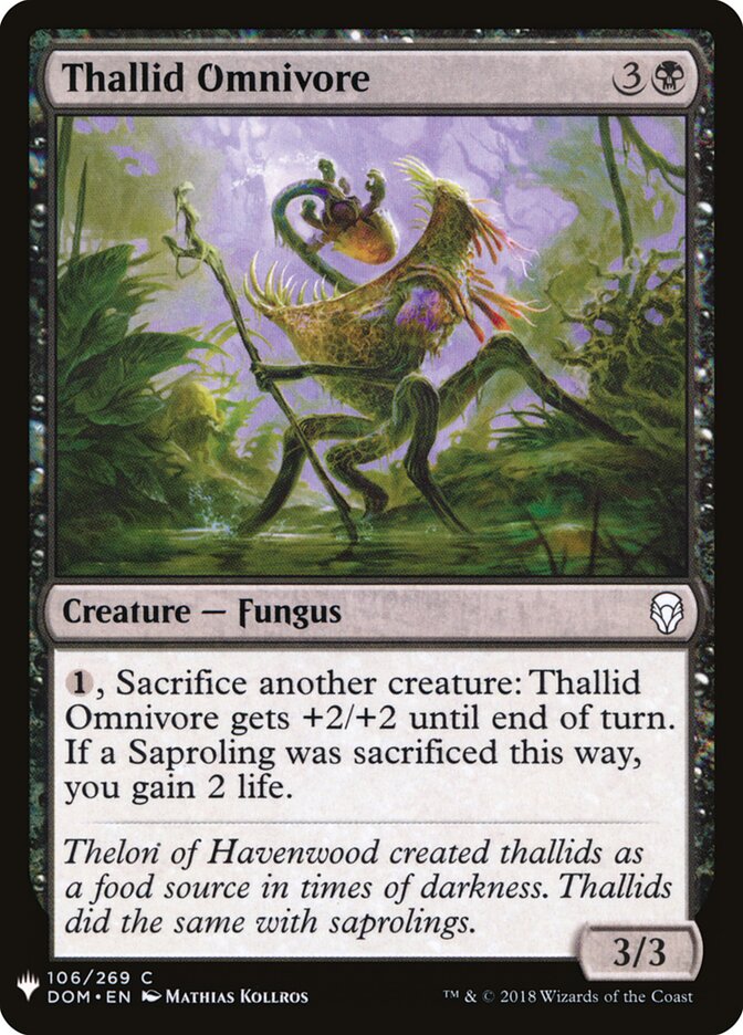 Thallid Omnivore — The List (PLST) #DOM-106