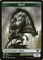 Neon Dynasty Commander Tokens #7