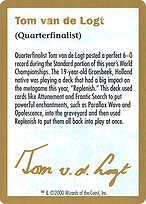 Tom van de Logt Bio (2000)