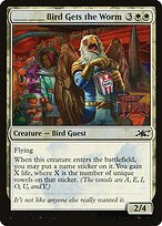 _____ Bird Gets the Worm